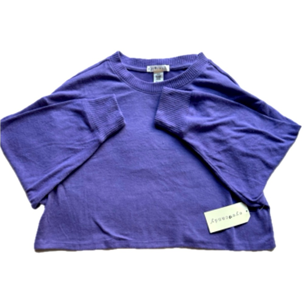 Comfy Soft Purple Plush Sweater